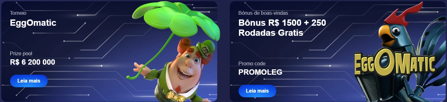 Legzo Casino bonus